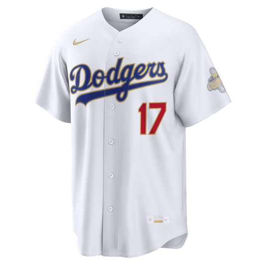Nike Shohei Ohtani Dodgers 2026 Gold Collection Kanji Stadium Jersey
